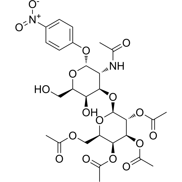 p-Nitrophenyl 2-acetamido-2-deoxy-3-O-(2,3,4,6-tetra-O-acetyl-β-D-galactopyranosyl)-α-D-galactopyran